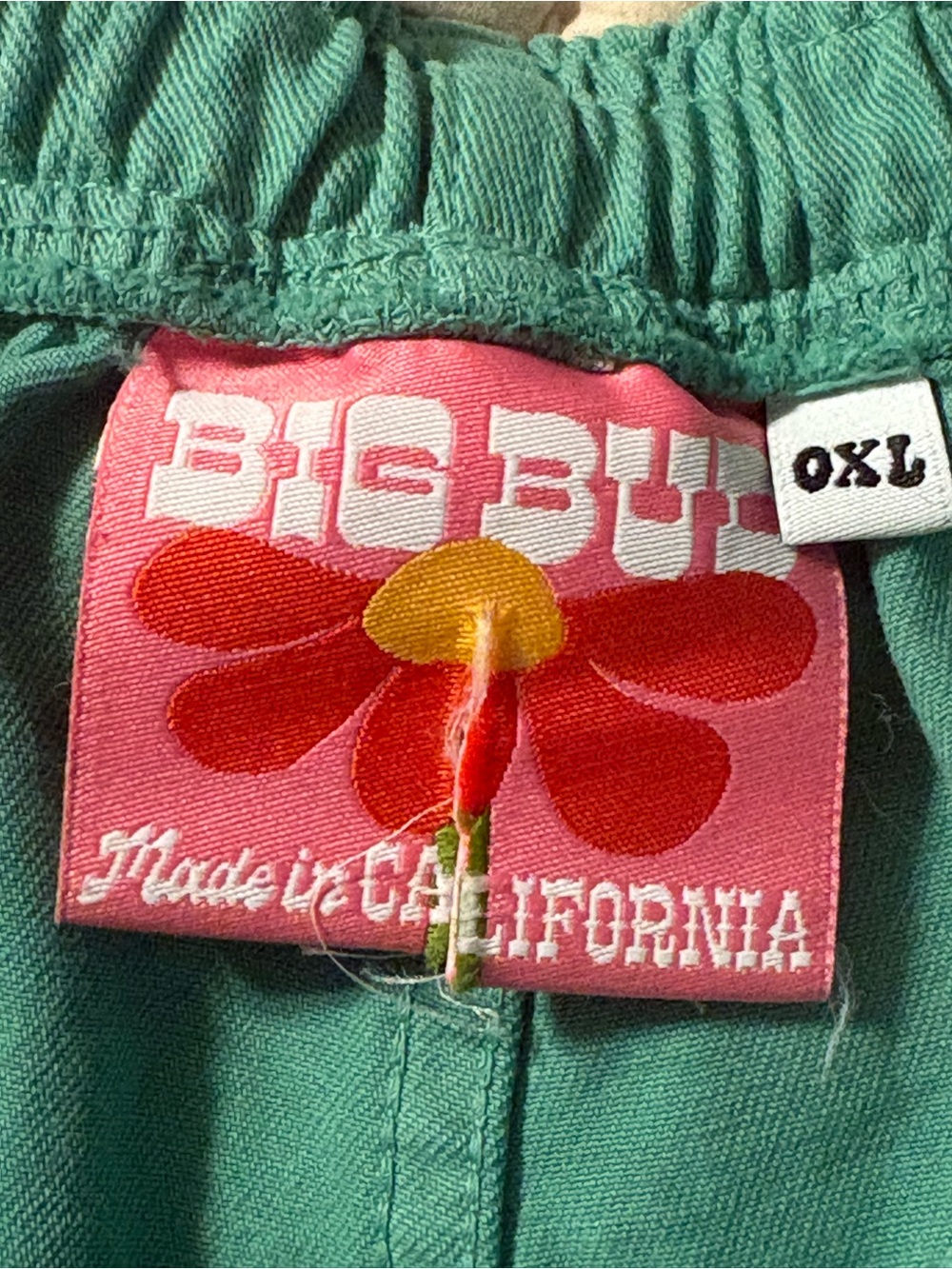 NWOT Big Bud Press Drop Cargo Pants in Kelly Green OXL
